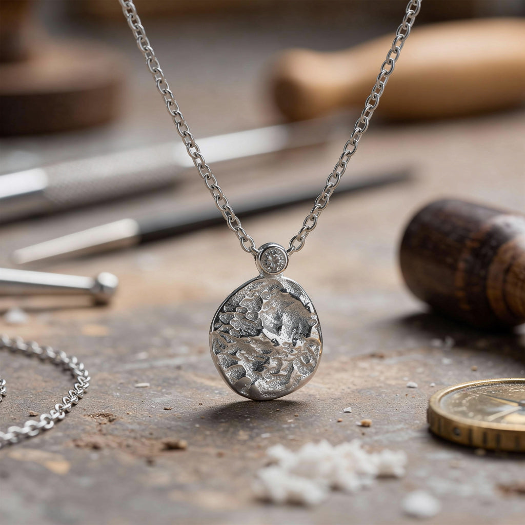 9ct Gold Elements Diamond Pendant