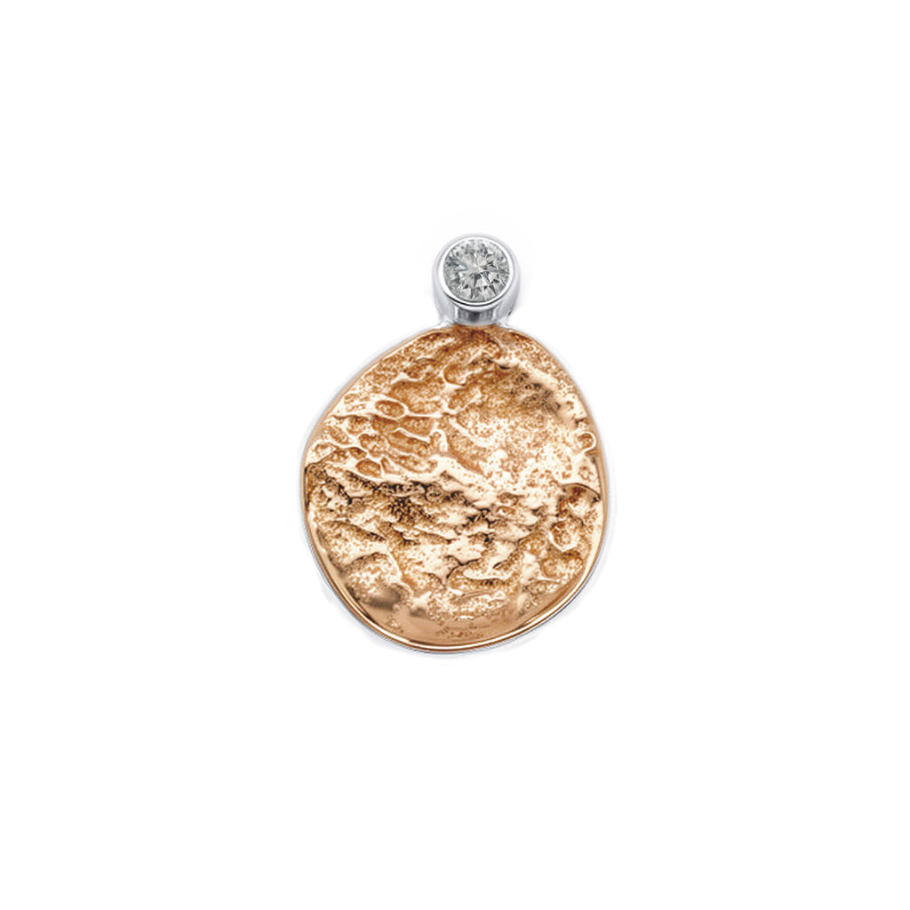 9ct Gold Element Stud Diamond Earrings