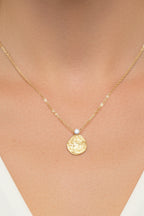 9ct Gold Elements Diamond Pendant