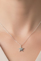 9ct Yellow Gold Large Star Pendant