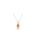 9ct Gold Small Vico Pebbles Pendant with Mink Diamonds
