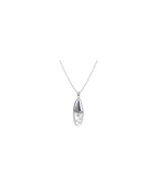 9ct Gold Small Vico Pebbles Pendant with Mink Diamonds