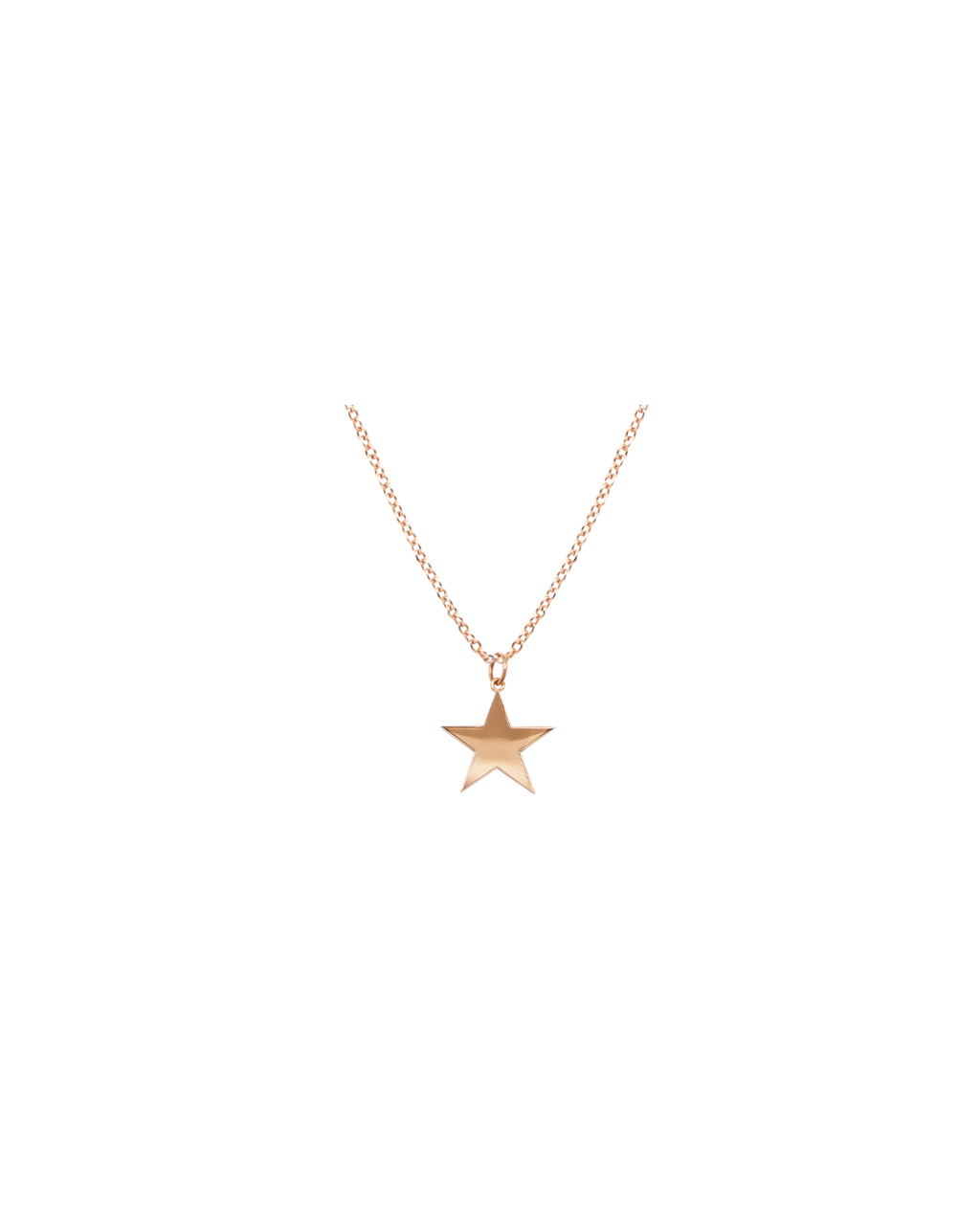 9ct Yellow Gold Large Star Pendant