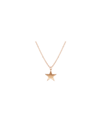 9ct Yellow Gold Large Star Pendant