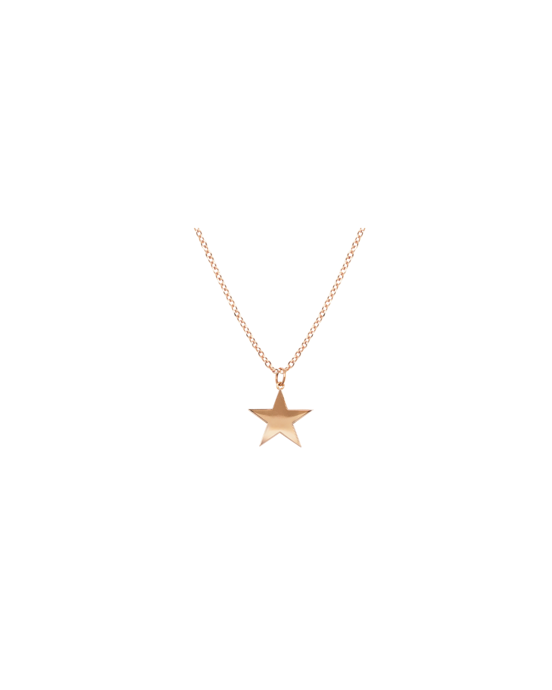 9ct Yellow Gold Large Star Pendant