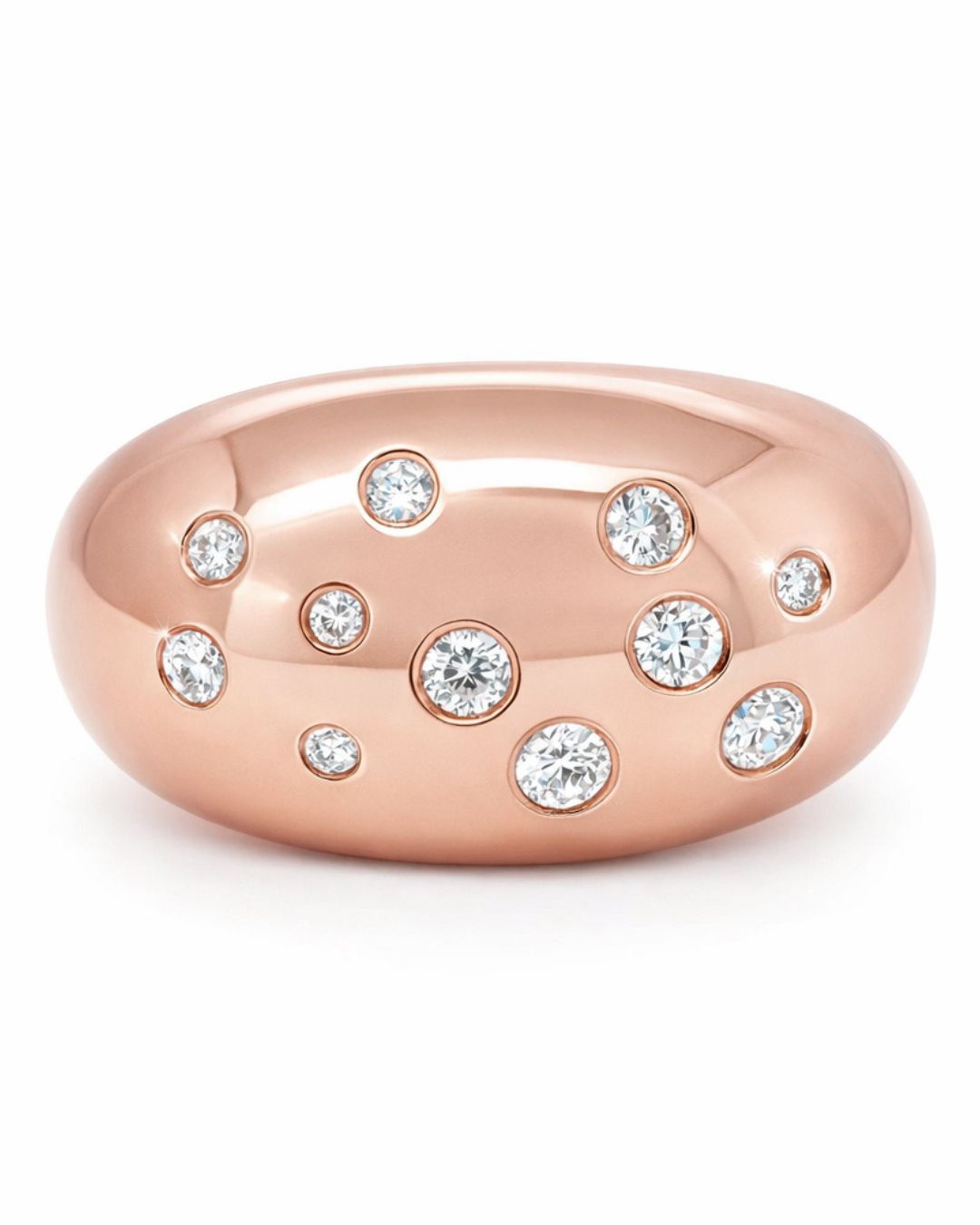 9ct Gold Jenny Ring with Diamonds 